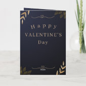 “Cute Valentine’s Day Card for Couples – Heartfelt シーズンカード (裏面)