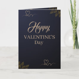 “Cute Valentine’s Day Card for Couples – Heartfelt シーズンカード