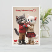 Cute Valentine’s Day Card – Tom & Luna シーズンカード (スタンド正面)