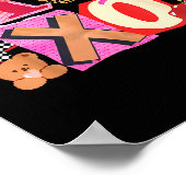 Cute Valentine Xoxo Funny Valentine Hearts Lover G ポスター (角)