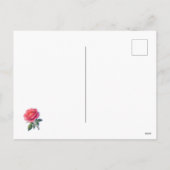 Cute Valentine's Day Cupid with "Be Mine" シーズンポストカード (裏面)