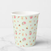 Cute Valentine's Day Desserts Sweet Treats Pastel 紙コップ (正面)