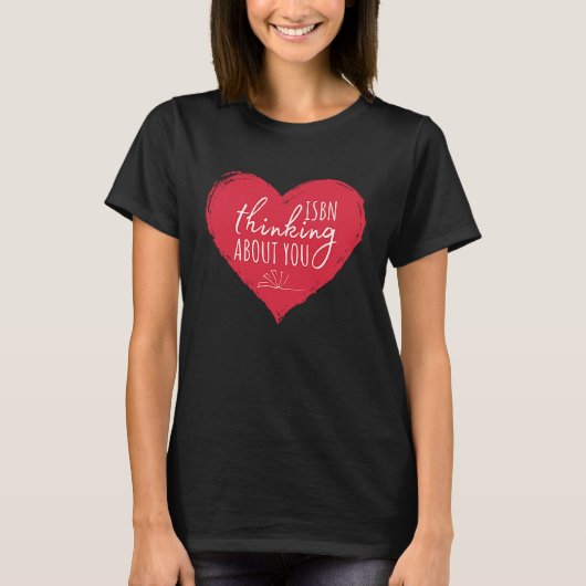 Cute Valentines  for Librarian School LIbrary Tシャツ (正面)