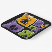 Cute Vampire Coquette Halloween  ペーパープレート (傾斜あり)