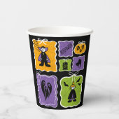 Cute Vampire Coquette Halloween 紙コップ (裏面)