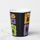 Cute Vampire Coquette Halloween 紙コップ (右)