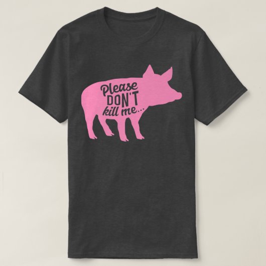Cute Vegan Pig Lover Herbivore Plant Powered Veget Tシャツ (デザイン正面)