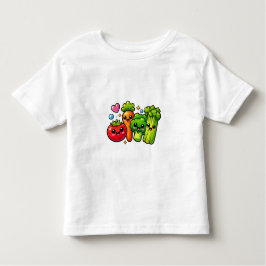 Cute Vegetables Y2K Toddler T-Shirt トドラーTシャツ