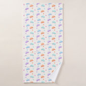 Cute Vehicle Seamless Design バスタオル (バスタオル)