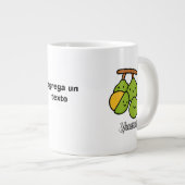 Cute Venezuelan Fruits • Mamones Kawii ジャンボコーヒーマグカップ (正面右)