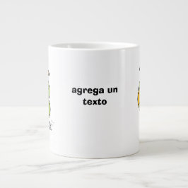 Cute Venezuelan Fruits • Mamones Kawii ジャンボコーヒーマグカップ