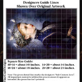  Cute Victorian Girl, Ivy & Birds FF5R Decoupage 薄葉紙