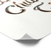 Cute Vintage Cats ポスター (角)