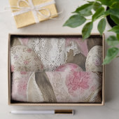 Cute Vintage Easter Bunny Decoupage 薄葉紙 (ギフト)