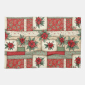 Cute Vintage Inspired Christmas Kitchen Towel キッチンタオル (横)