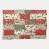 Cute Vintage Inspired Christmas Kitchen Towel キッチンタオル (横)