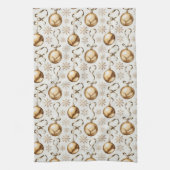 Cute Vintage Inspired Christmas Kitchen Towel キッチンタオル (縦)