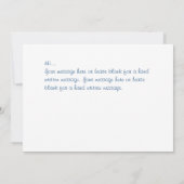 Cute Vintage Kitten Art, Names & Message (裏面)