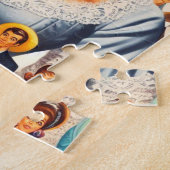 Cute Vintage Woman ジグソーパズル (側面)