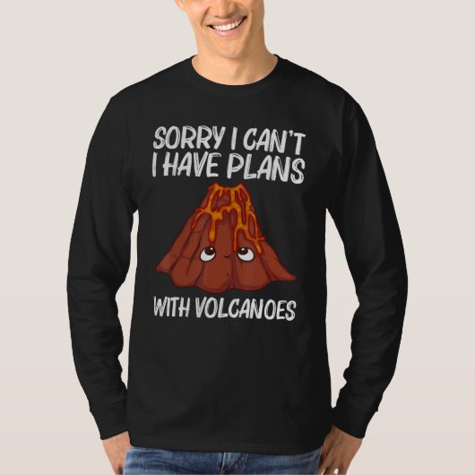 Cute Volcano For Men Women Volcanologist Volcanic  Tシャツ (正面)