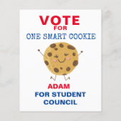 Cute Vote for Class President: 頭が切れる cookie チラシ (裏面)