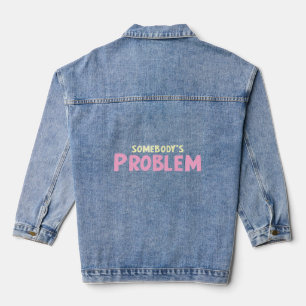 Cute Wallen Merch Somebody's Problem Equipment 202 デニムジャケット