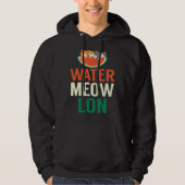 Cute Water Meow Leon Melon With Cats Melon Growers パーカ (正面)