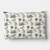 Cute Watercolor Baby Dinosaurs アクセサリーポーチ (裏面)