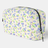 Cute Watercolor Blueberry Botanical Pattern ドップキット (右コーナー)