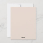 Cute Watercolor Easter Card シーズンカード (裏面)