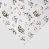 Cute Watercolour Ocean Baby Animals  薄葉紙 (詳細)