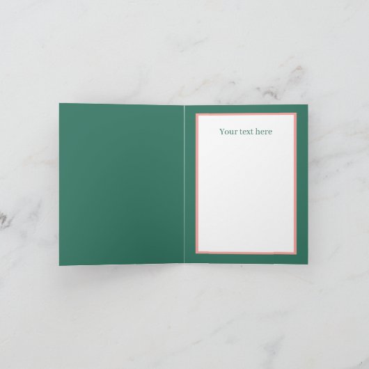 Cute watermelon cupcakes customizable カード (内部)