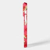 Cute Watermelon Fruit Pattern Pink iPhone Case Case-Mate iPhoneケース (裏面 / 左)