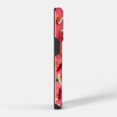 Cute Watermelon Fruit Pattern Pink iPhone Case iPhoneケース (右側面)