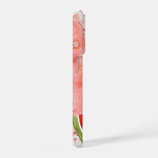 Cute Watermelon Girl Phone Case iPhoneケース (右側面)