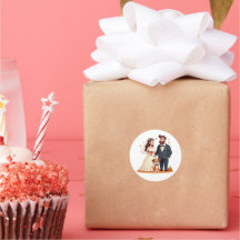 Cute Wedding Couple with Dogs – Spooky Pastel