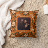Cute Wedding Golden Anniversary  Throw Pillow  クッション (ブランケット)