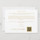 Cute Wedding Rings Luxurious 3 Multi Photos セーブザデート (裏面)