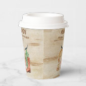 Cute Western Baby Boy Cowboy Theme 紙コップ (右)