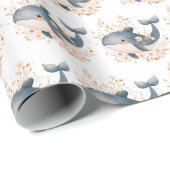 Cute Whale ラッピングペーパー (ロールコーナー)