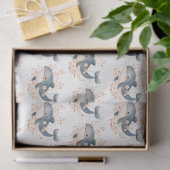 Cute Whale 薄葉紙 (ギフト)