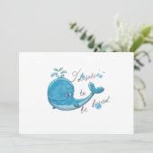 Cute whale - I deserve to be loved カード (スタンド正面)