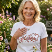 Cute, whimsical and warm Grandma Tシャツ