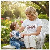 Cute, whimsical and warm Grandma Tシャツ