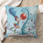 Cute Whimsical Christmas Counting the days - クッション (ブランケット)