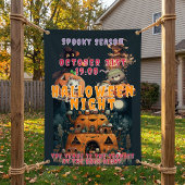 Cute Whimsical Halloween Night Outdoor 横断幕