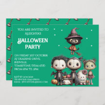 Cute Whimsical Halloween Party 