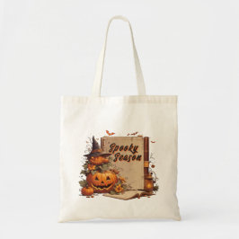 Cute Whimsical Halloween Spooky Season トートバッグ
