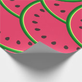 Cute Whimsical Watermelon Slices Pattern  ラッピングペーパー (角)