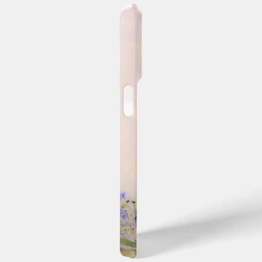 Cute White Horse Purple Flower Case-Mate iPhone Ca iPhoneケース (裏面 / 右)